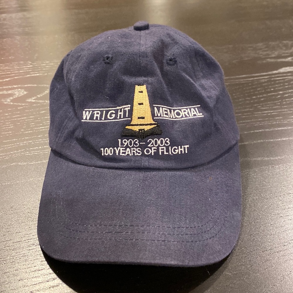 Wright Memorial 100 Years of Flight Adjustable Strap Baseball Cap by Hawkeye